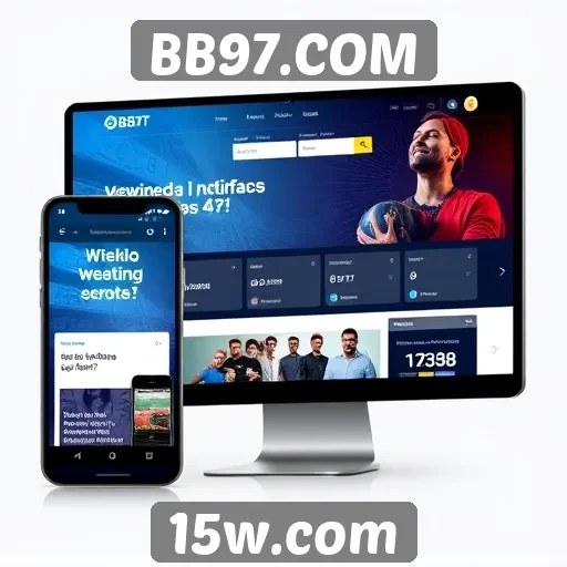 Interface do usuário no BB97.COM é intuitiva